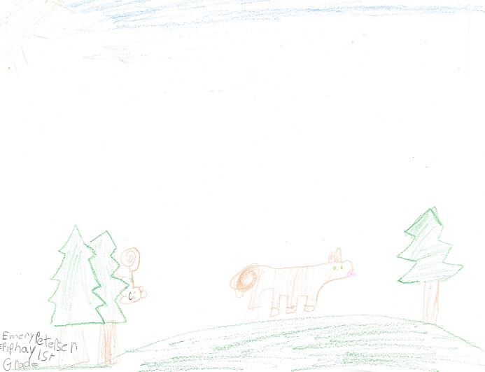 Emery Petersen, grade 1, Epiphany